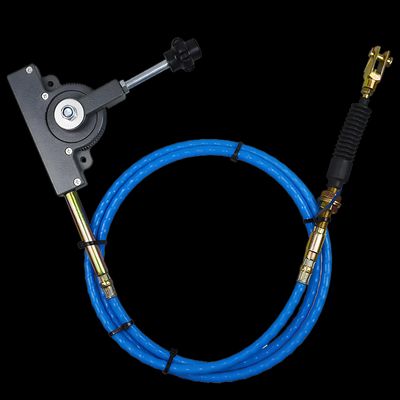 Black Hand Throttle Controller with Thicker Handle Bar for Vans Trucks Excavators and Road Rollers